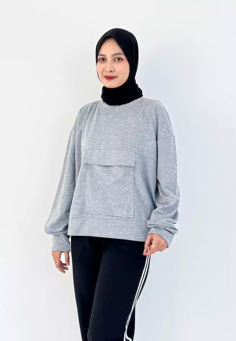 Set Sporty Daily (Setelan Training Sweatpants) ABUMUDA - HITAM