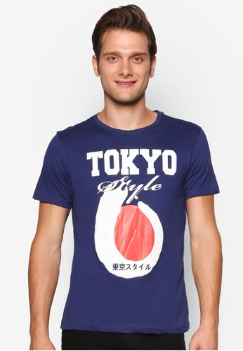 Tokyo 0 文字設計TEE, 服飾, 印圖Tesprit outlet 旺角恤