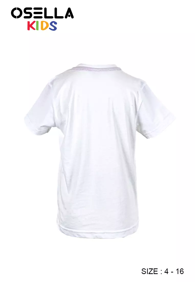 [NEW] Osella Kids Basic Regular T-Shirt 32724002 | Kaos Lengan Pendek Anak Laki-Laki