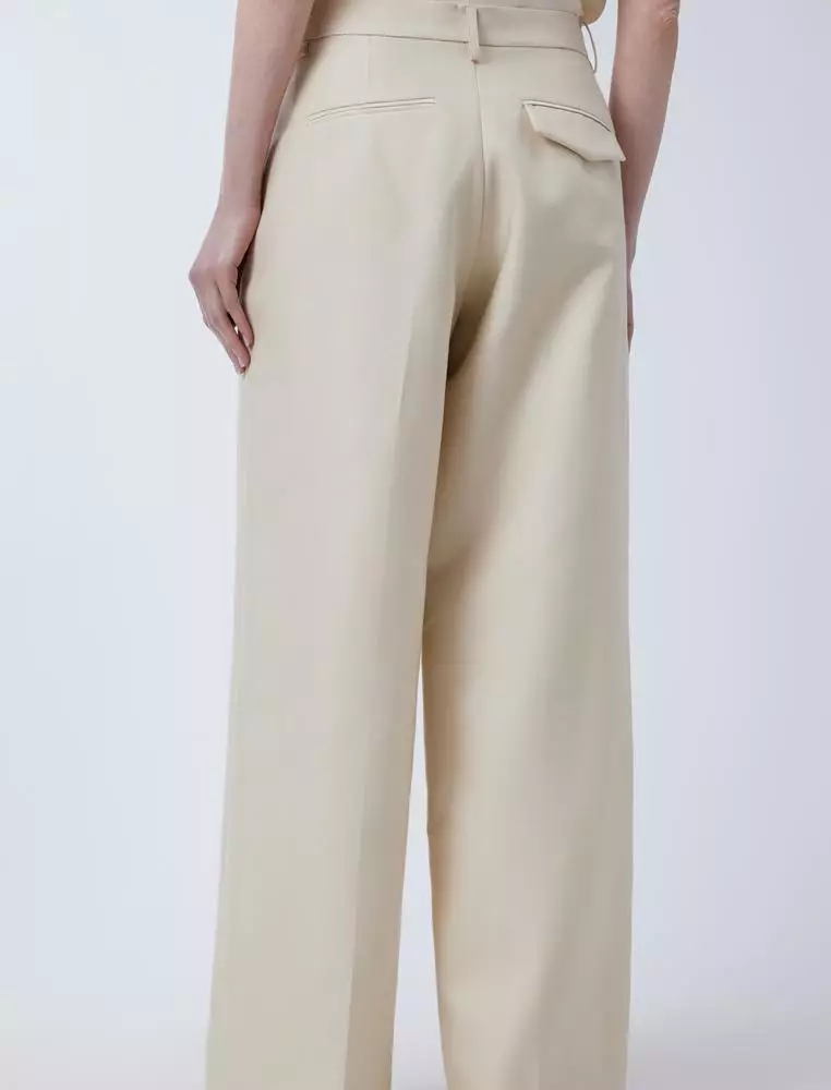 Loose Fit Wide Leg Long Pants