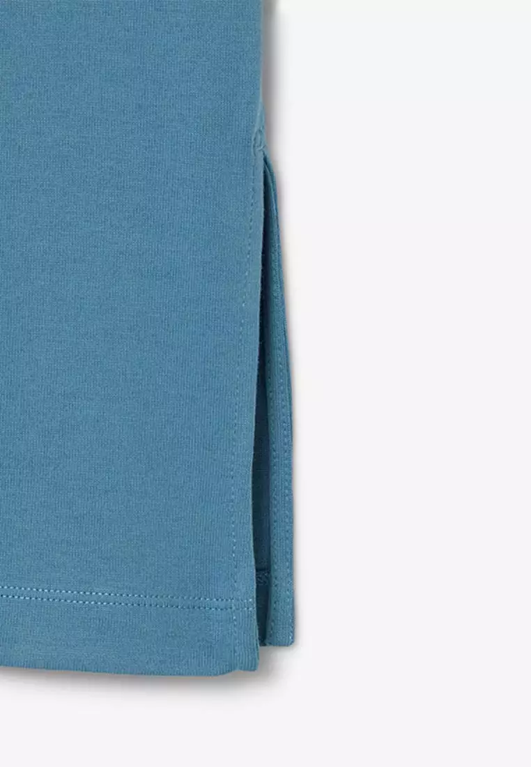 Oversized Cotton Jersey T-shirt Dress
