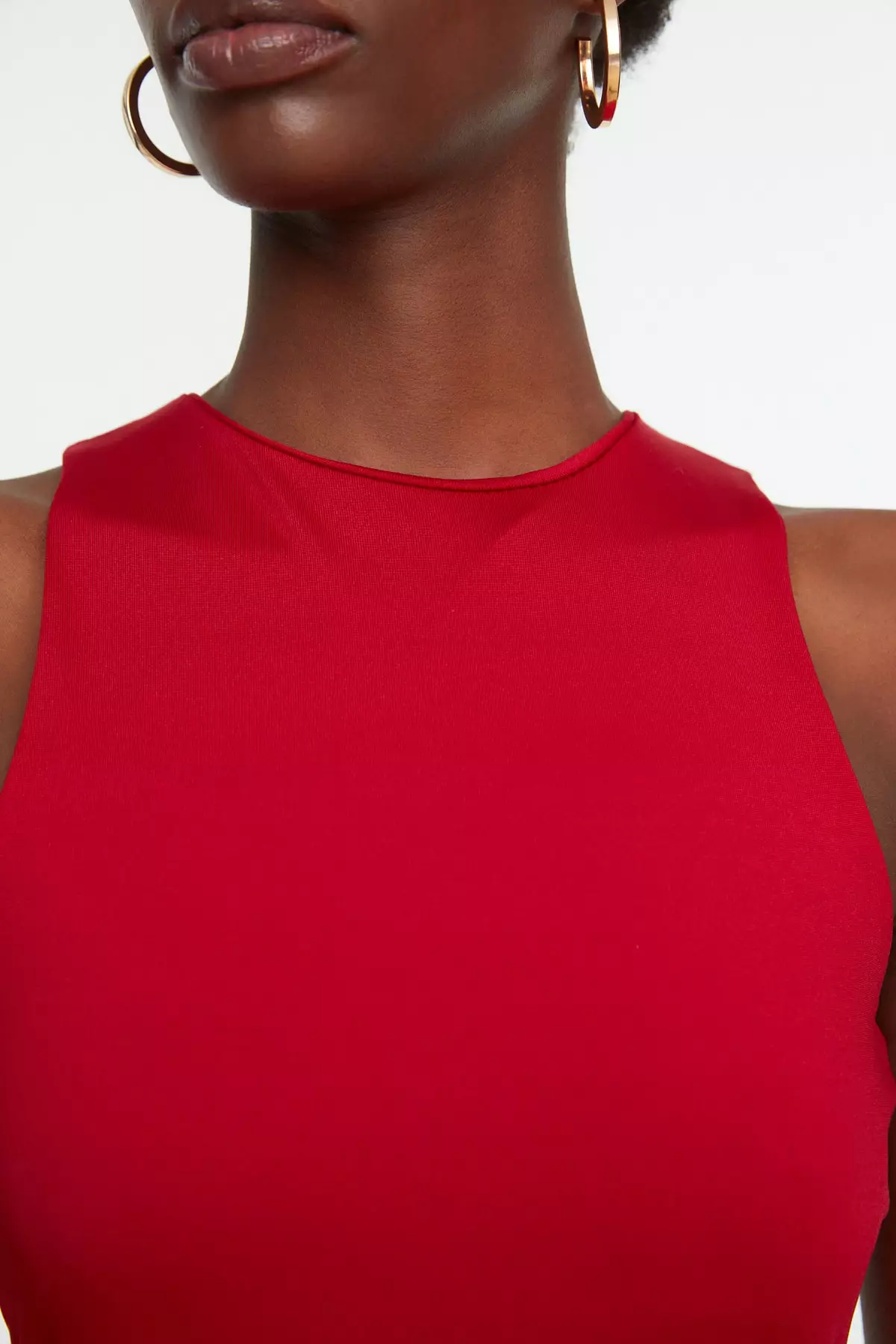 Sleeveless Bodysuit with Snaps