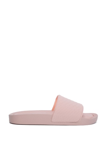 Milliot & Co. pink Maude Slide Sandals 6D235SHE753B78GS_1