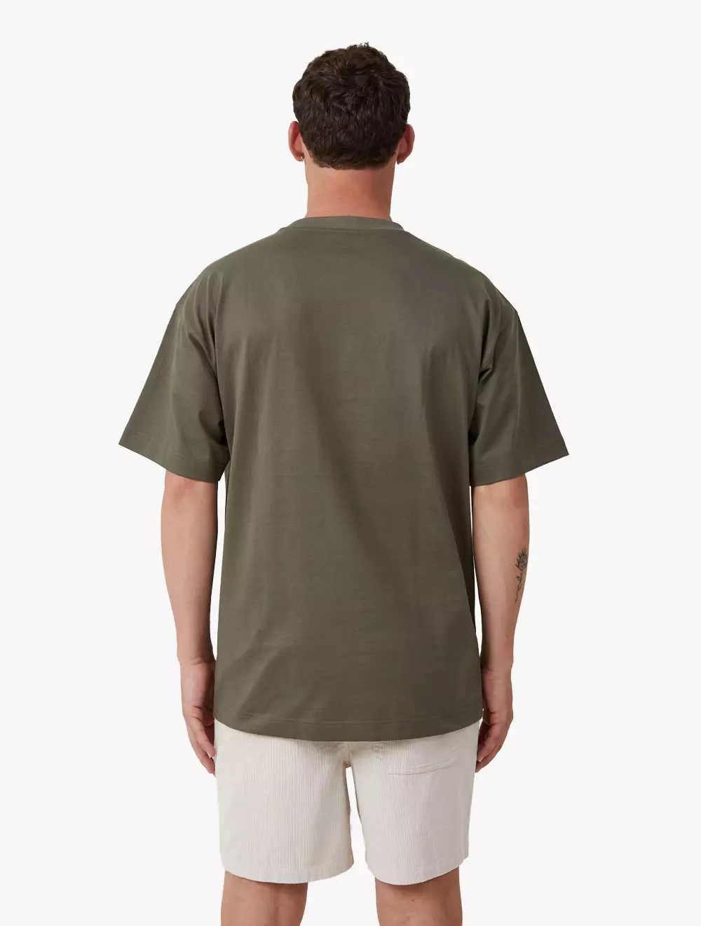 Cotton On -  Pakaian Pria  - Easy Short - Bone Cord