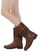 London Rag brown Tan Slouch Ankle Boots in Faux Leather 0D718SHCDC0DD4GS_8