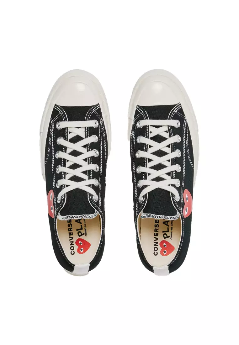 Jual CDG Play Men's board shoes in black AZ-K128-001 …