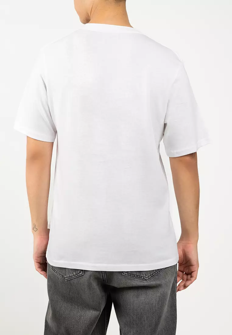 Short Sleeve Crew Neck Front Tee