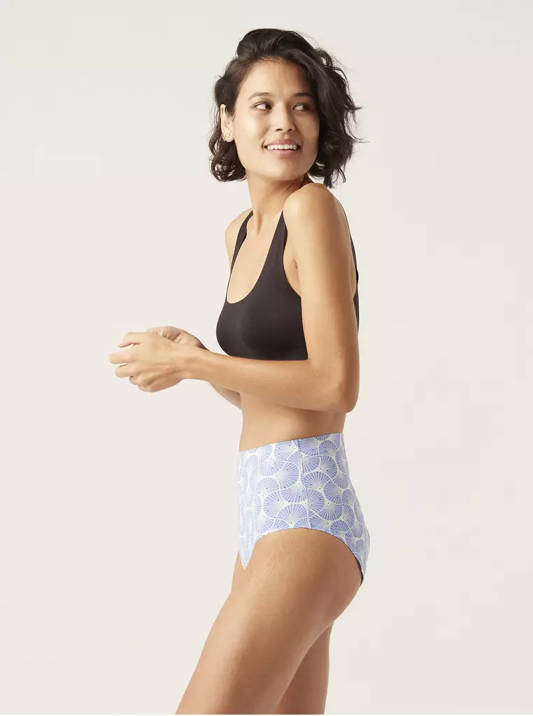 Modibodi Period Underwear Recycled Seamfree Full Brief Heavy-Overnight Nouveau 08/XS