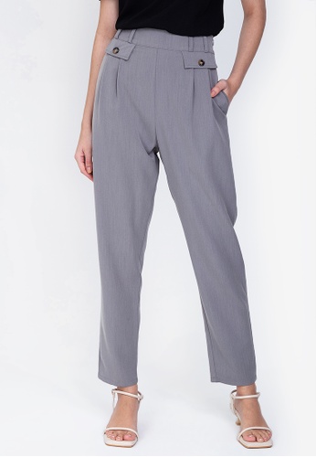 Grey tailored pants Clearance