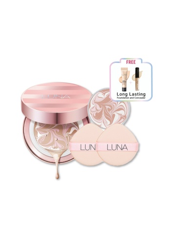 LUNA pink and beige LUNA ESSENCE WATER PACT CX #23 (Free Concealer 4.5g + Foundation 6ml) 1303CBE86D598FGS_1