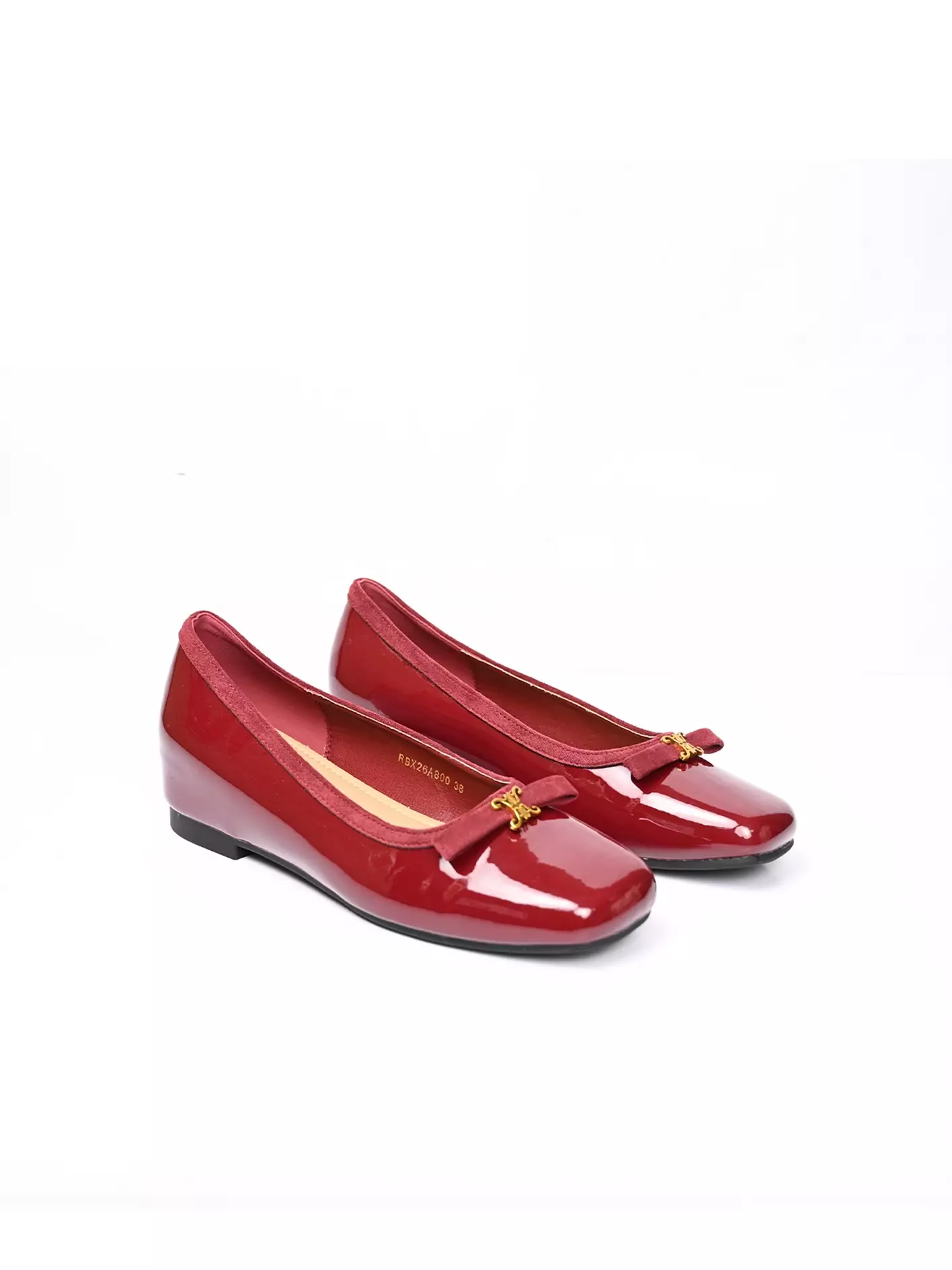 Vizzano Shoes Sepatu Flatshoes Glossy Wanita Design Regina