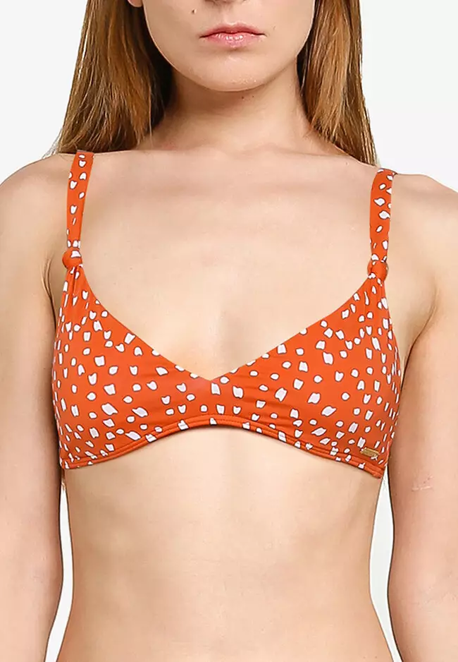 Buy Roxy Tropical Oasis Knot Triangle Bikini Top 2023 Online