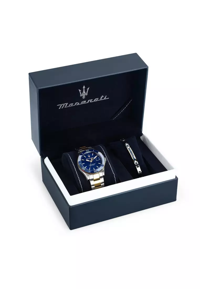 【2 Years Warranty】Maserati Competizione 43mm Men's Quartz Watch R8873600007