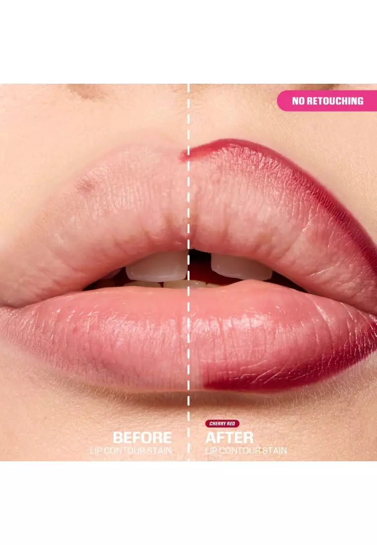 Huda Beauty Lip Contour Stain Cherry Red