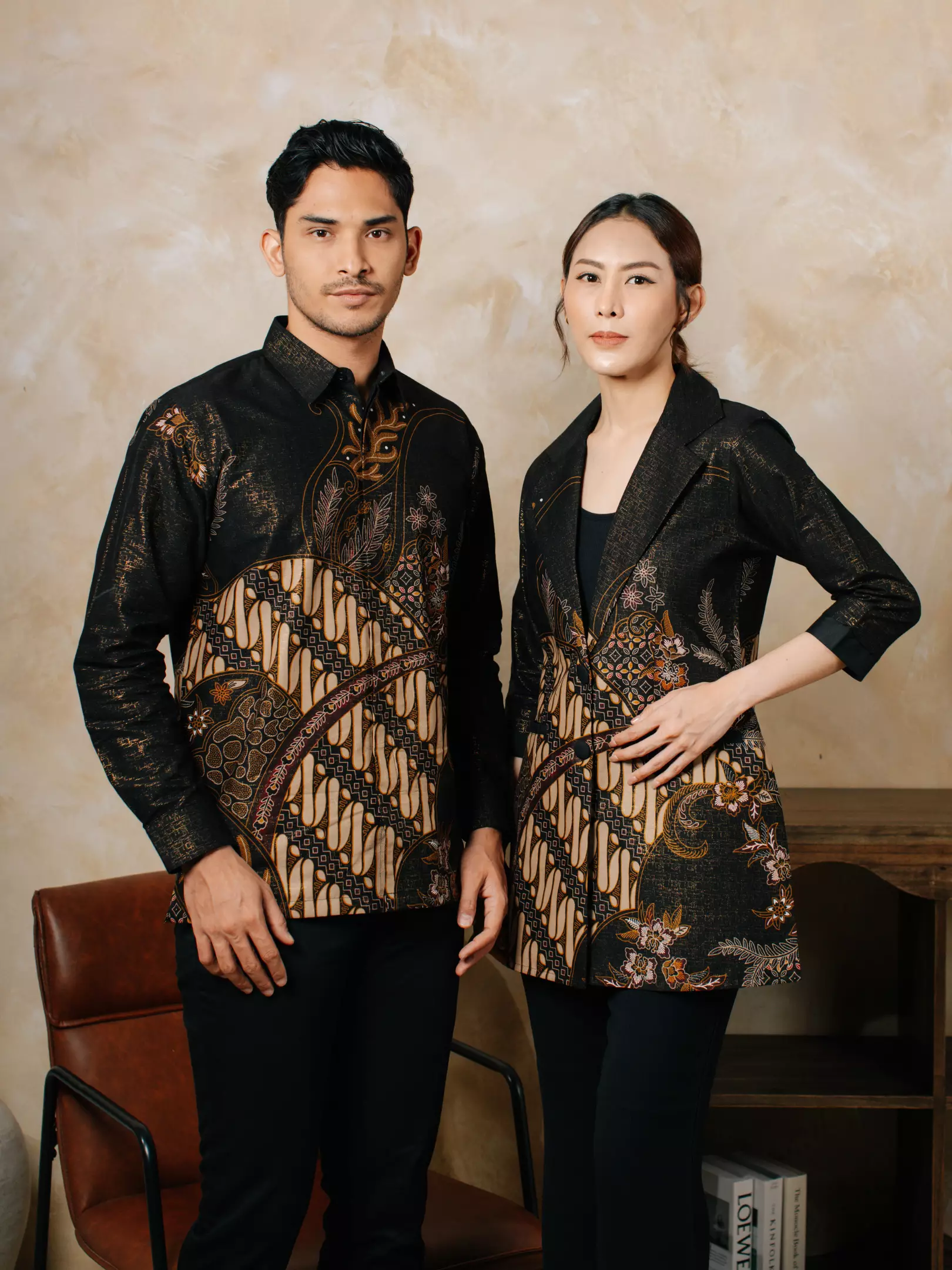 Adyatma Naratma Black Outer Katun Foil