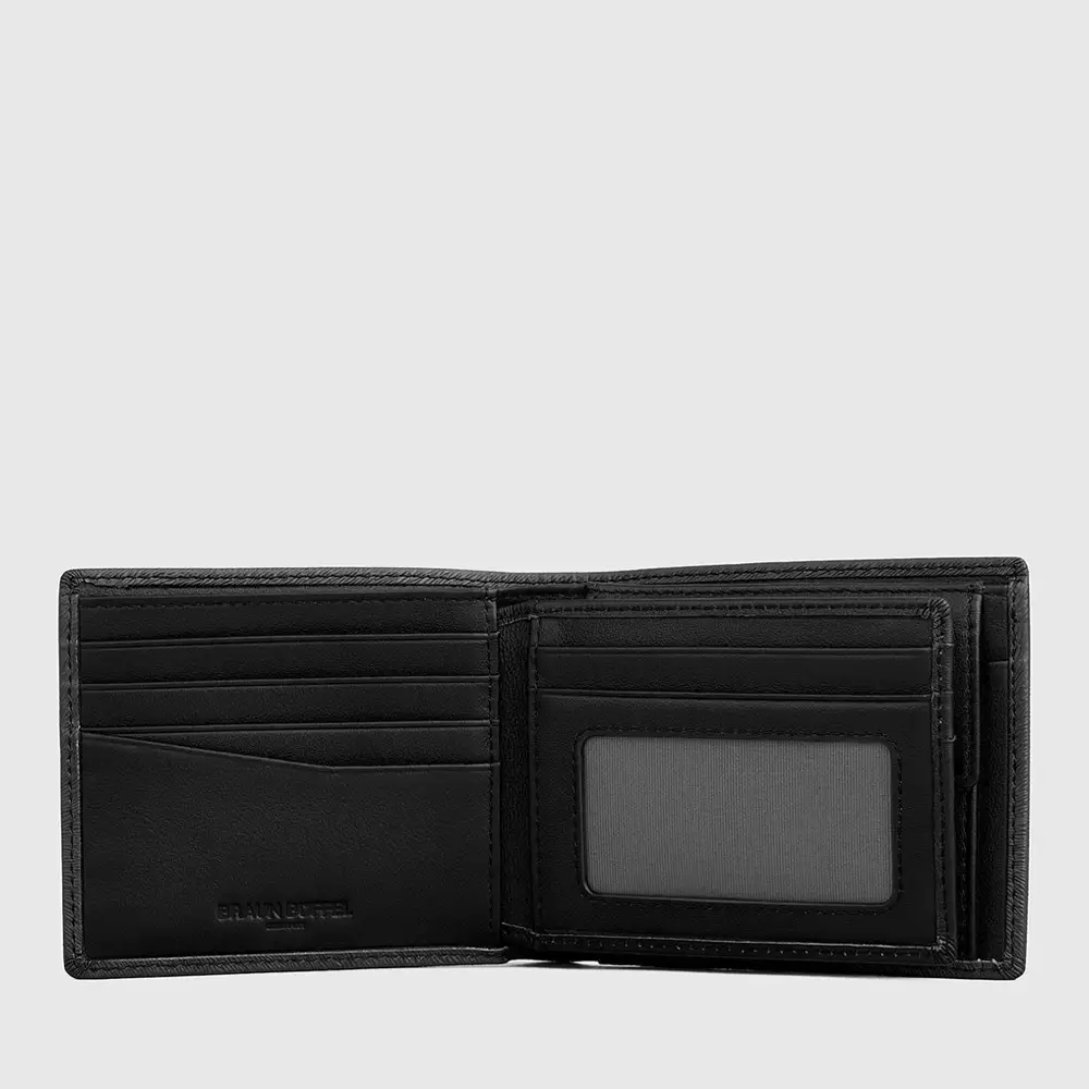 BRAUN BUFFEL DOMPET PRIA AGMARINE CENTRE FLAP WALLET WITH COIN COMPARTMENT