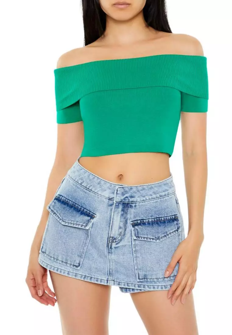 Forever 21 crop top sweater outlet