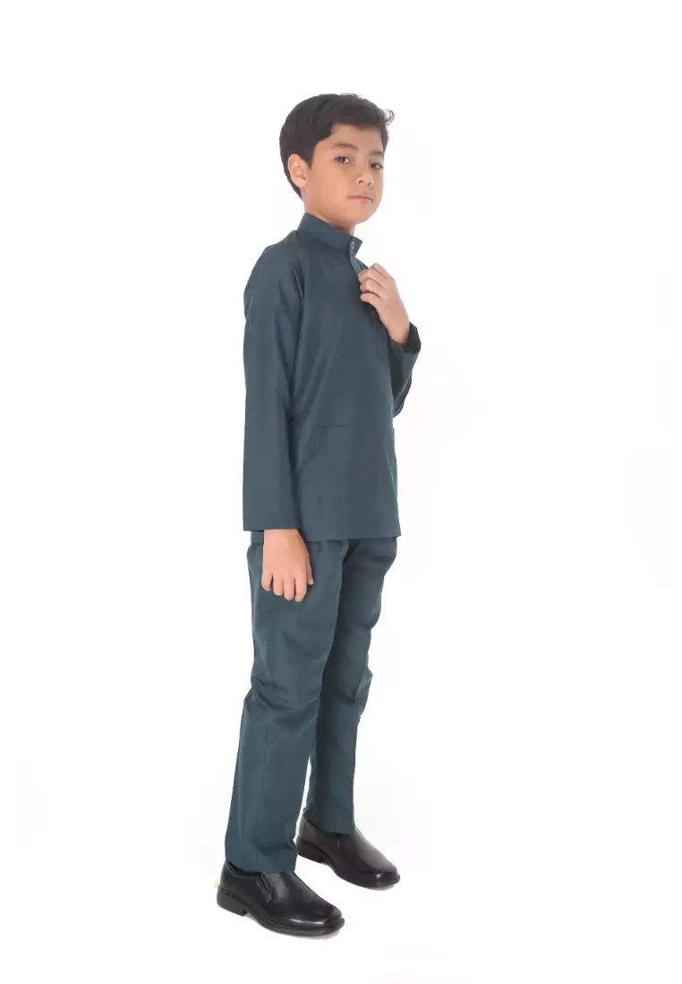 Baju Melayu Moden Cekak Musang for Kids