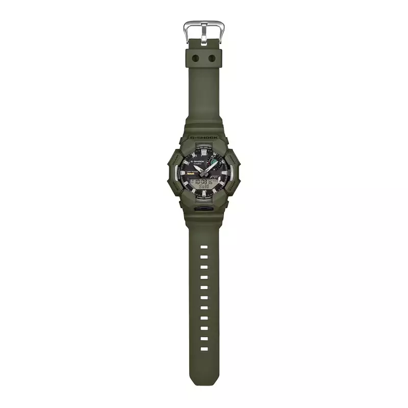 Jam Tangan Pria Casio G-Shock GA-B010-3AJF Men Digital Analog Dial Green Resin Band (JDM)
