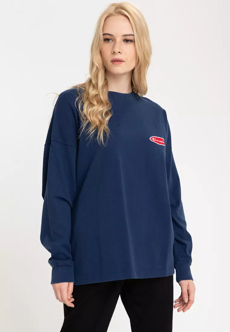Womens long sleeve champion shirt top