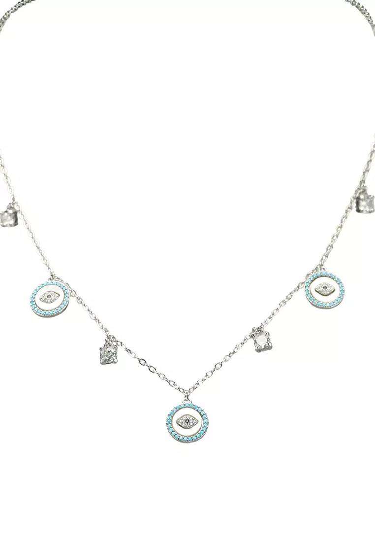 Aldo evil eye necklace discount