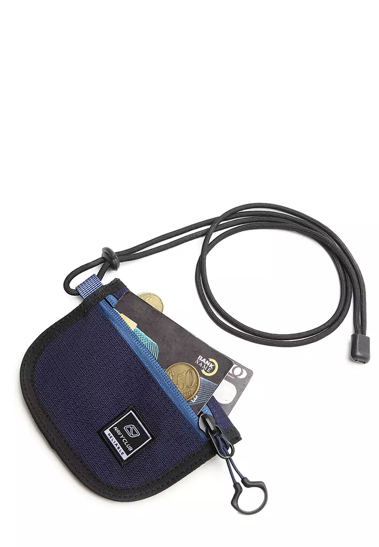 Navy Club Hanging Wallet Monxa 1.1 Dompet Gantung Dompet Kartu