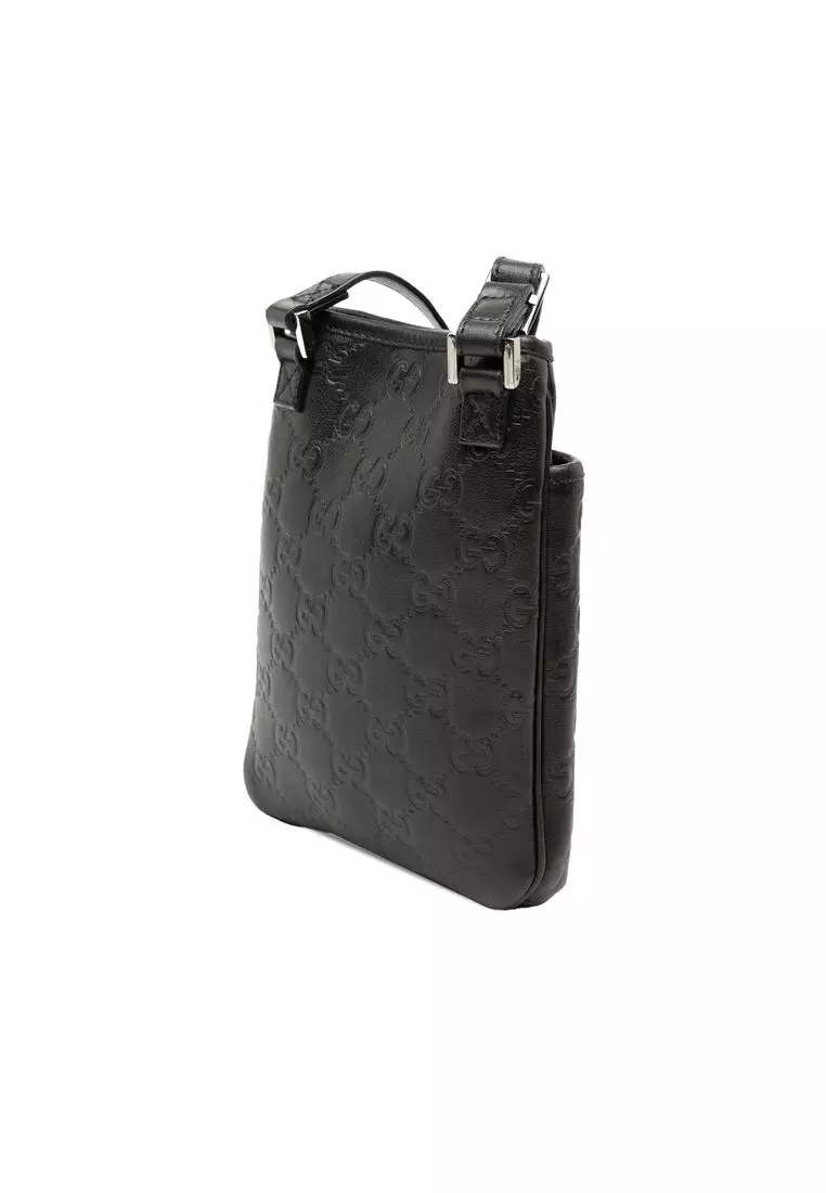 Pre-Loved Gucci Guccissima Crossbody