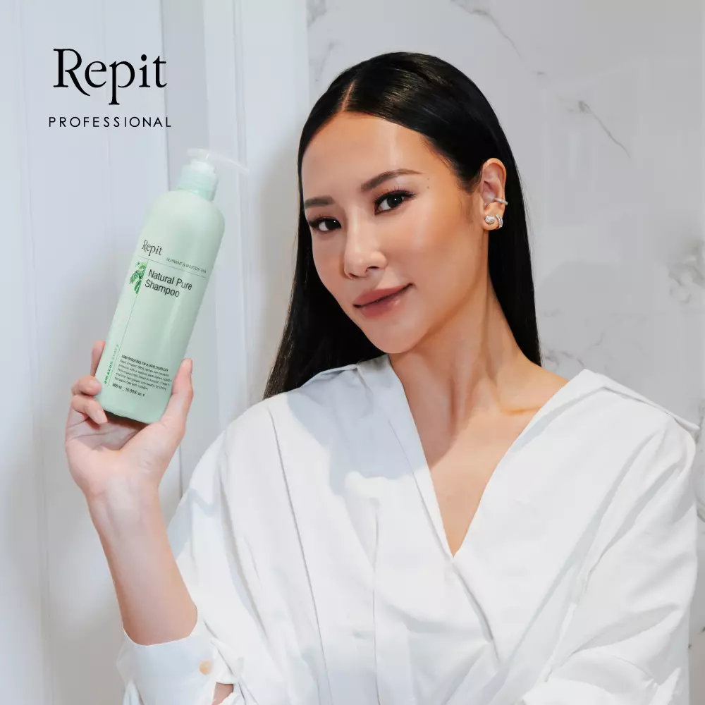 Repit Amazon Story Natural Pure Shampoo - Shampoo Rambut Rusak / Kering / Bercabang