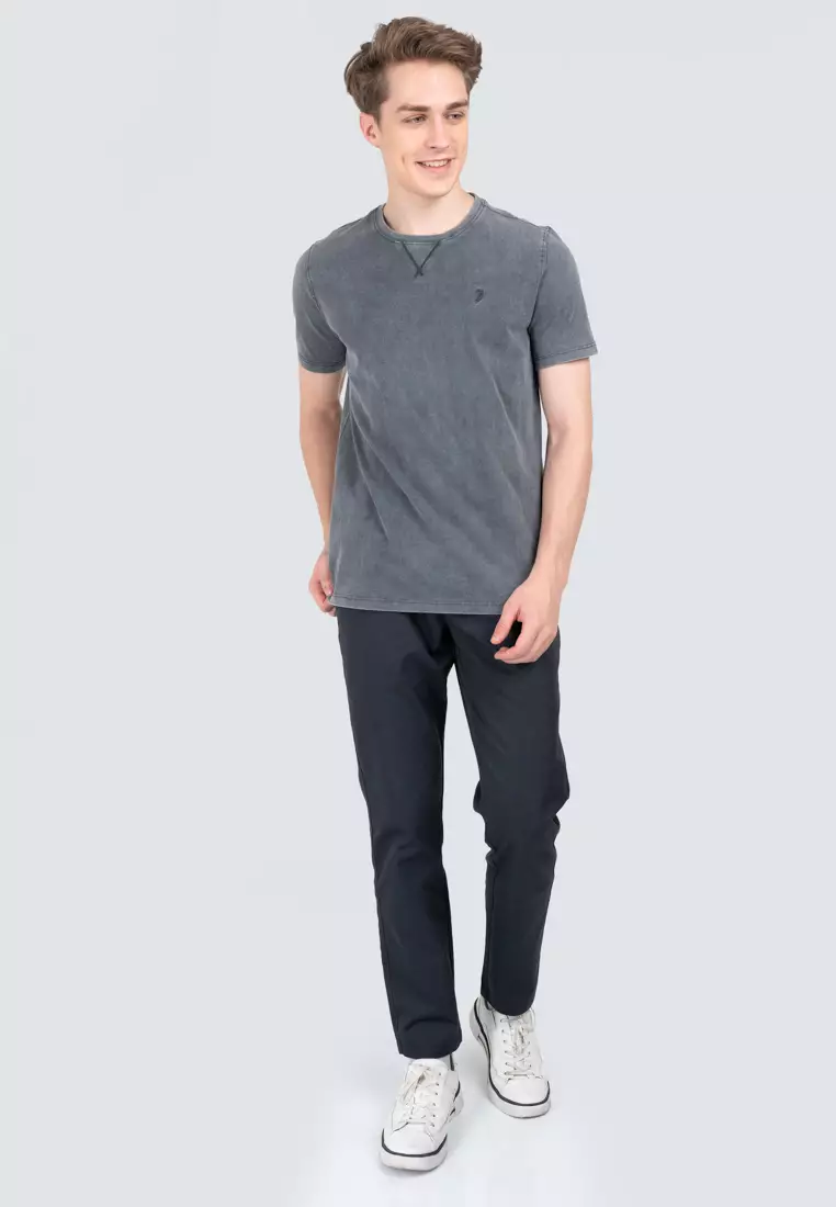 Polo Haus - Men’s Signature Fit Indigo Theme T-Shirt MKRSV043