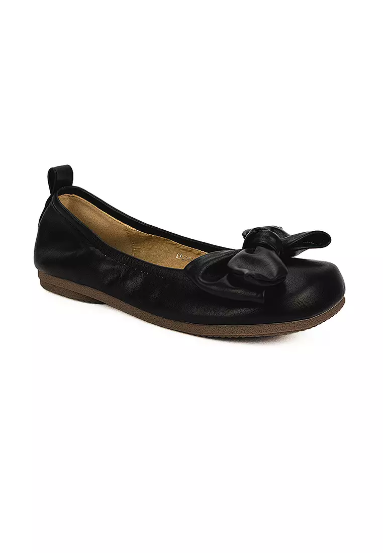 Discount on Mario D' boro Runway  shoes - SKU: Women's Ballet Flat Shoes LW 25495 Black C40