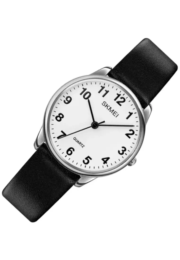 Jam Tangan Analog Pria Waterproof Strap Tali Material PU Leather IR83 ORIGINAL