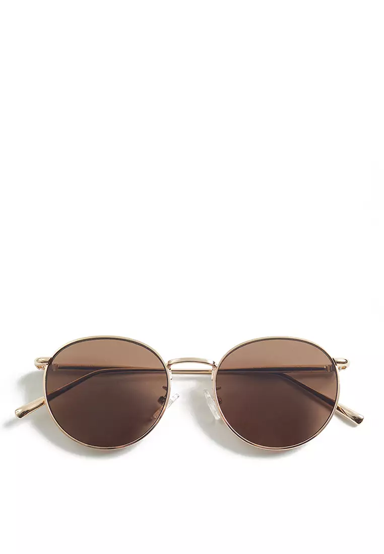 Buy Other Stories Oval Slim Frame Sunglasses Online ZALORA