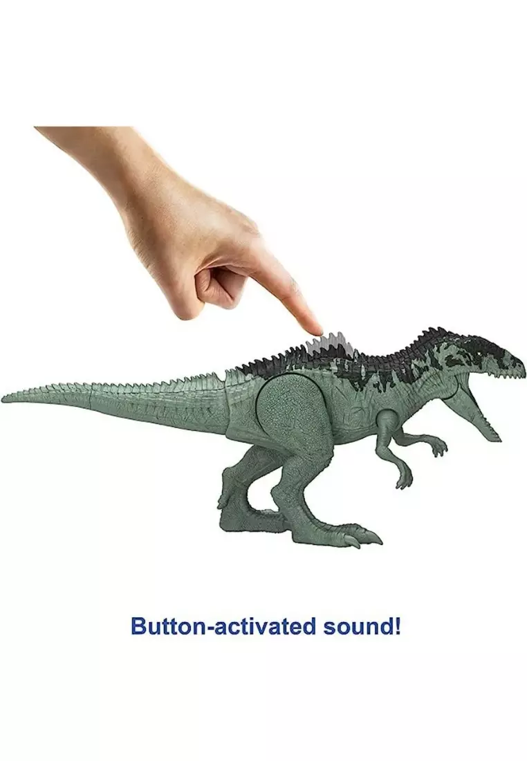 Jurassic World 3 Sound Surge 12 Inches Action Figure Dinosaurs with Roaring Sounds - Giganotosaurus Toys For Boys 3 years up