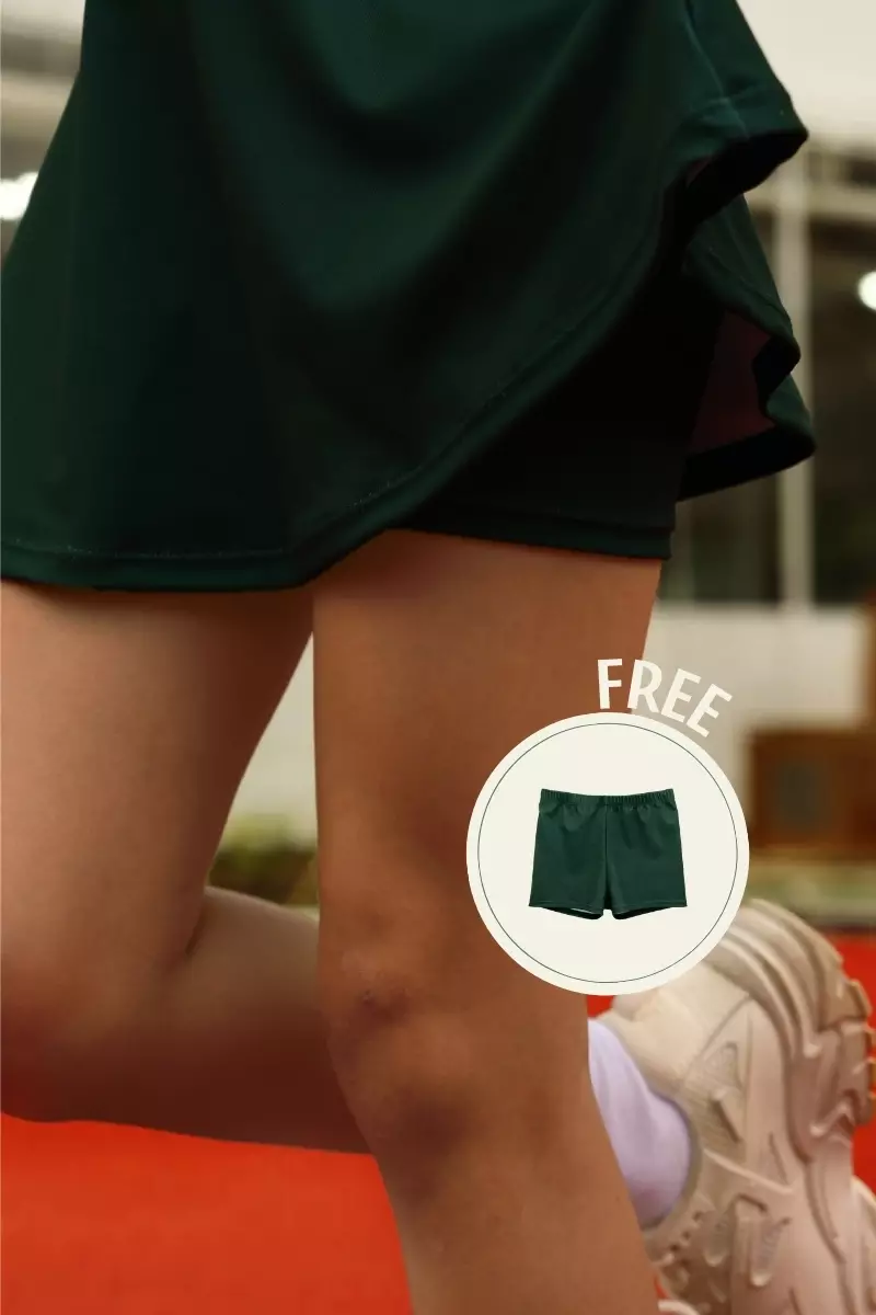 Mini Baseline Skirt - Green