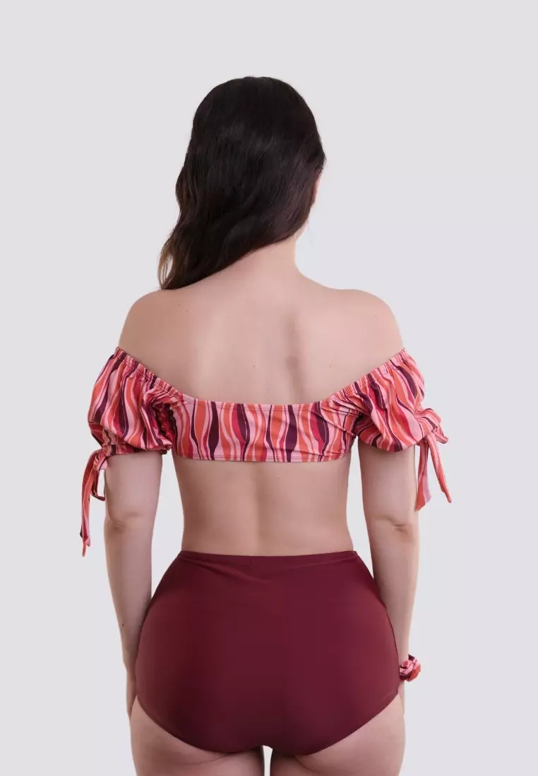 Scarlet Rouge Bikini Set with Removable Pads Swimwear for Women