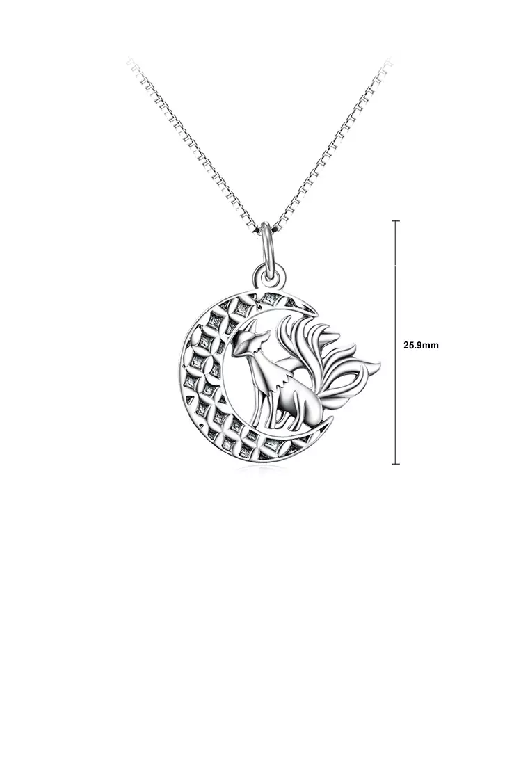 Fox pendant outlet necklace