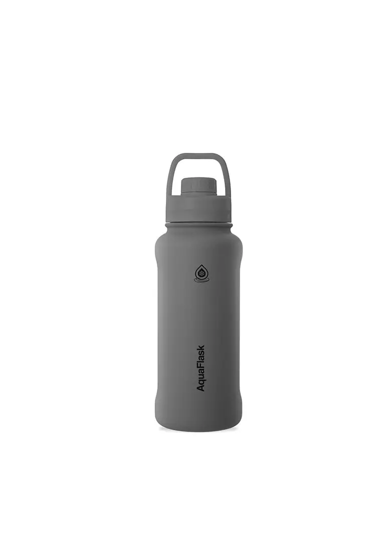 32oz Stone Gray New Sports Lid Bottle Wide Mouth Vacuum Insulated Stainless Steel Drinking Water Bottle