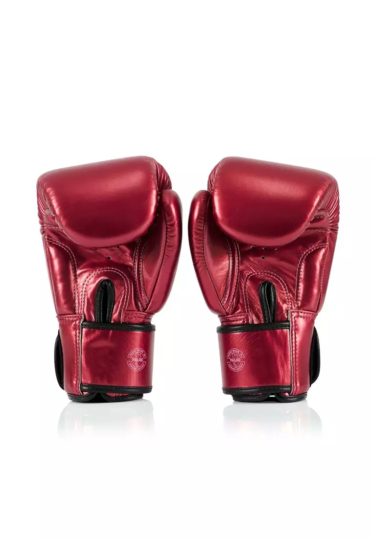 Fairtex Boxing/Muay Thai Gloves - BGV22 - RED "Metallic"