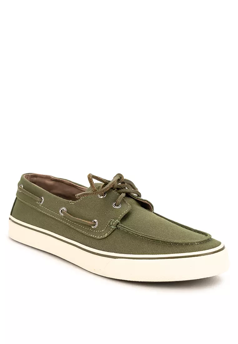 Discount on Sperry  shoes - SKU: Men’s Bahama Sneakers Olive Flamingo