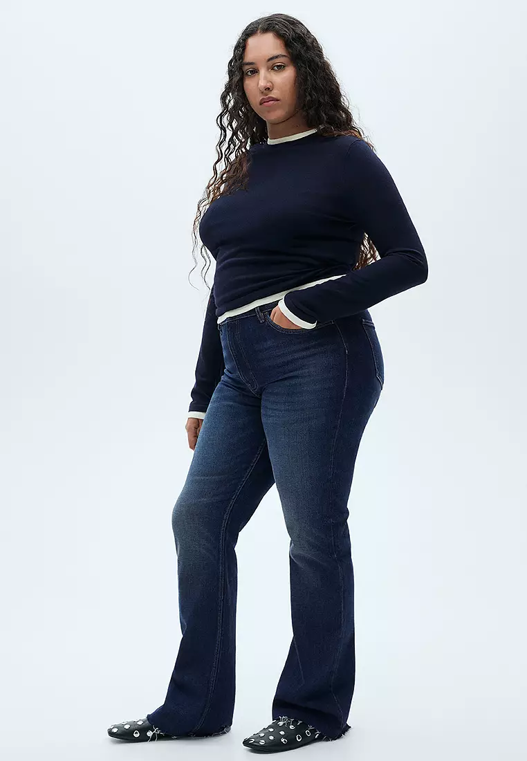 Fiona Flare Mid-Rise Jeans