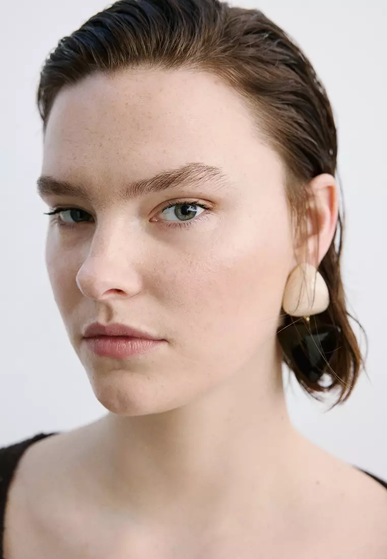 V-Neck Openwork Knitted Sweater