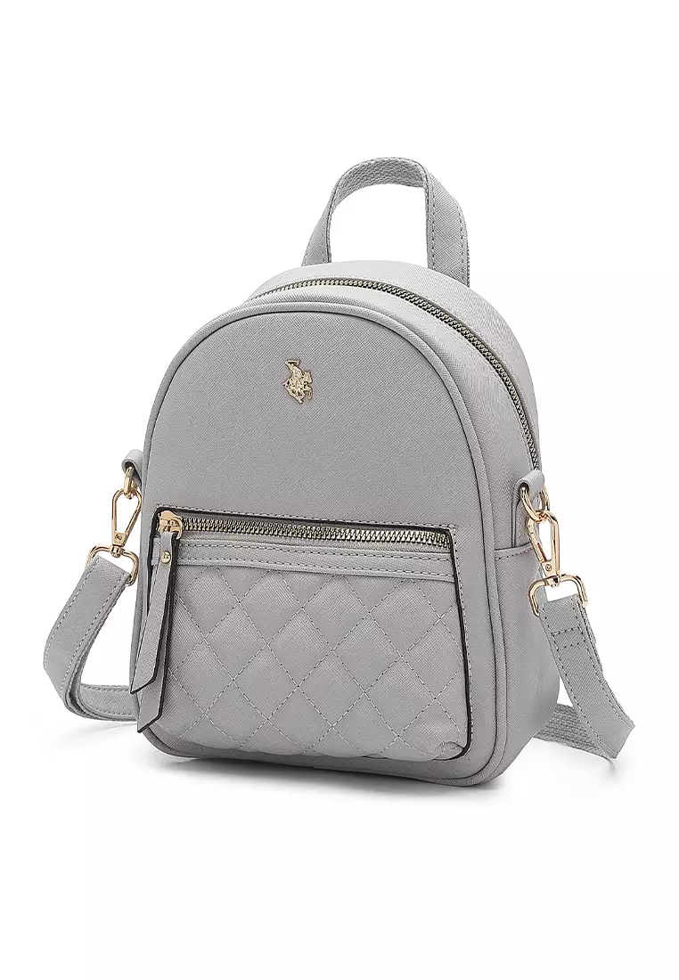 Women's Backpack (Tas Ransel Wanita & Tas Punggung Wanita) - Abu-Abu