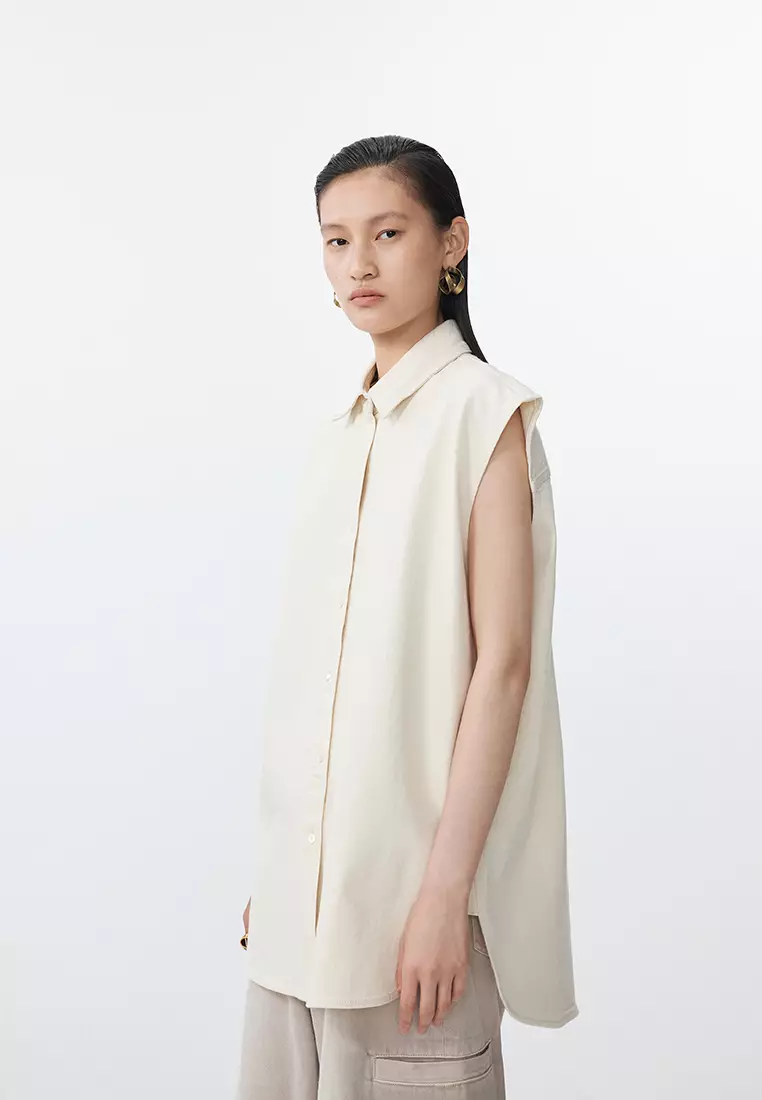 Loose Sleeveless Shirt