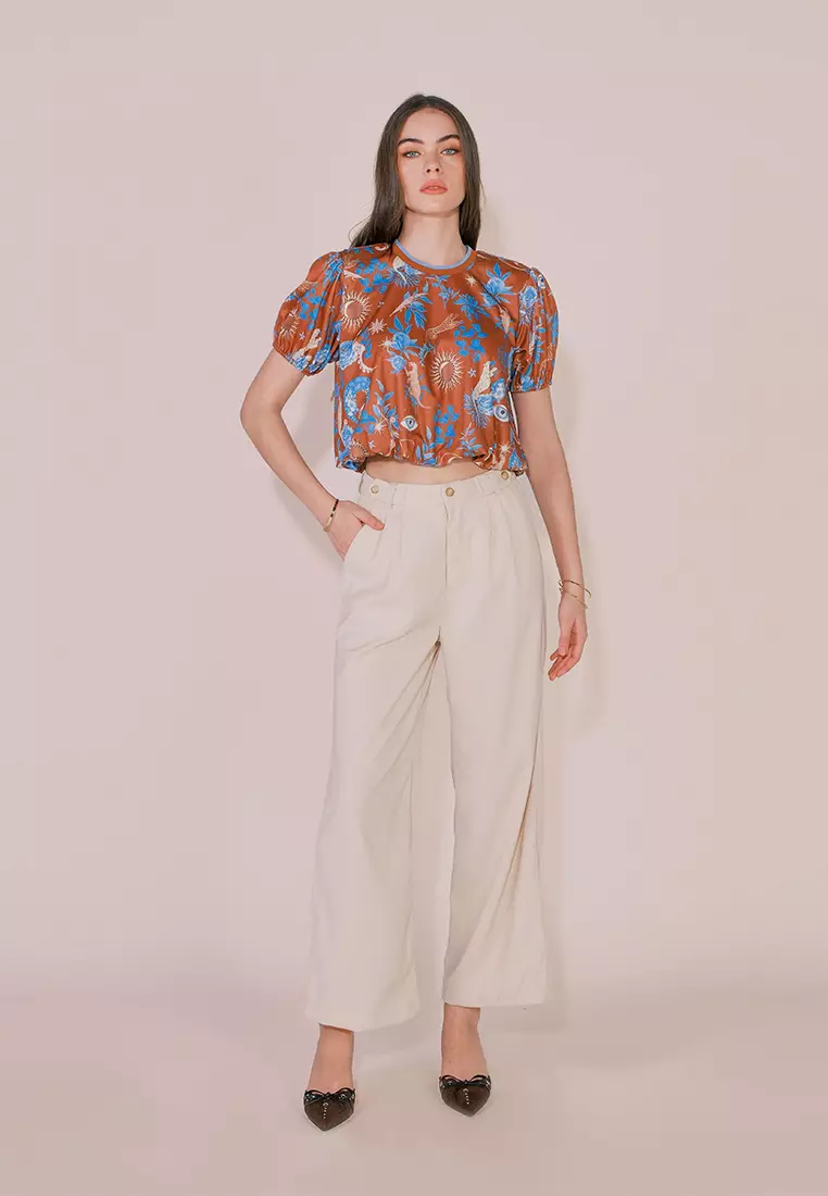 Camp Darya Short Sleeve Shirt Top