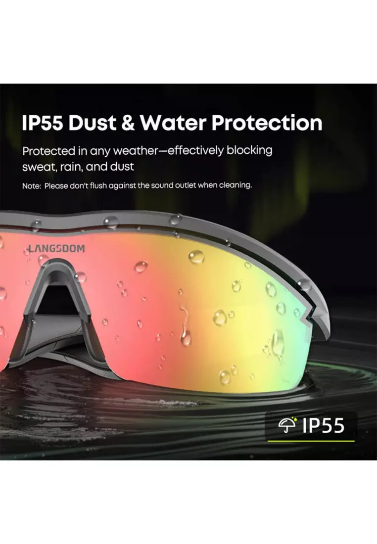 AirNova 定向傳音跑步眼鏡 - 白