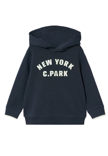 MANGO BABY blue Printed Hoodie 2A054KACDB6BBAGS_1