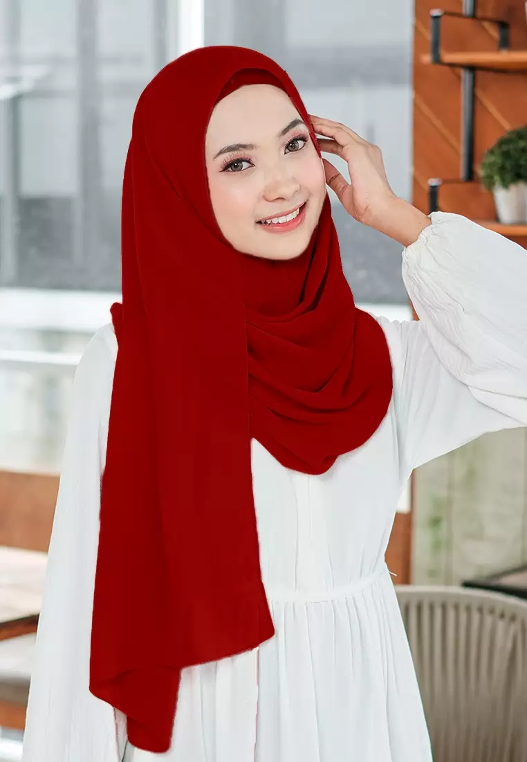 HIJAB INSTAN SHEILA - MAROON