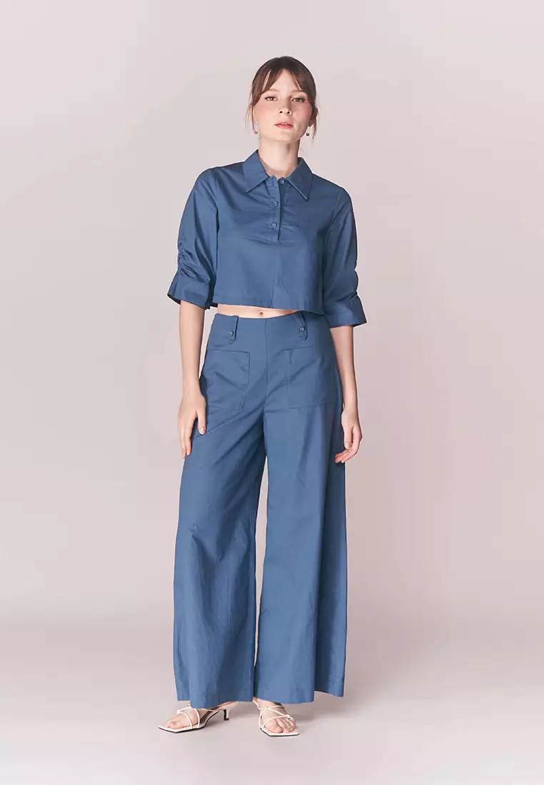 Solstice Bigonia Quarter Sleeve Top