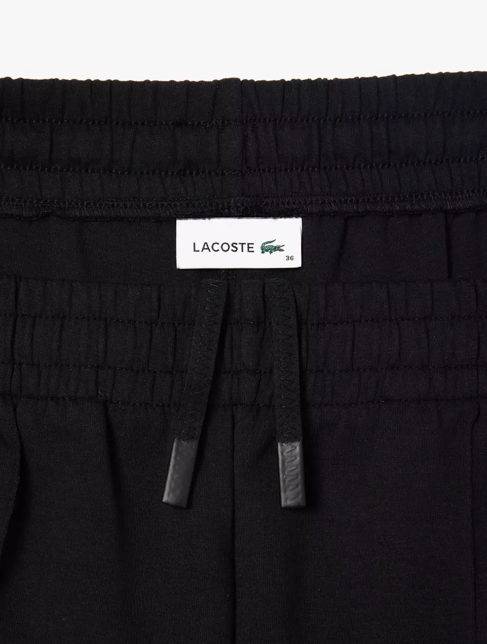 Double Face Track Pants - BLACK