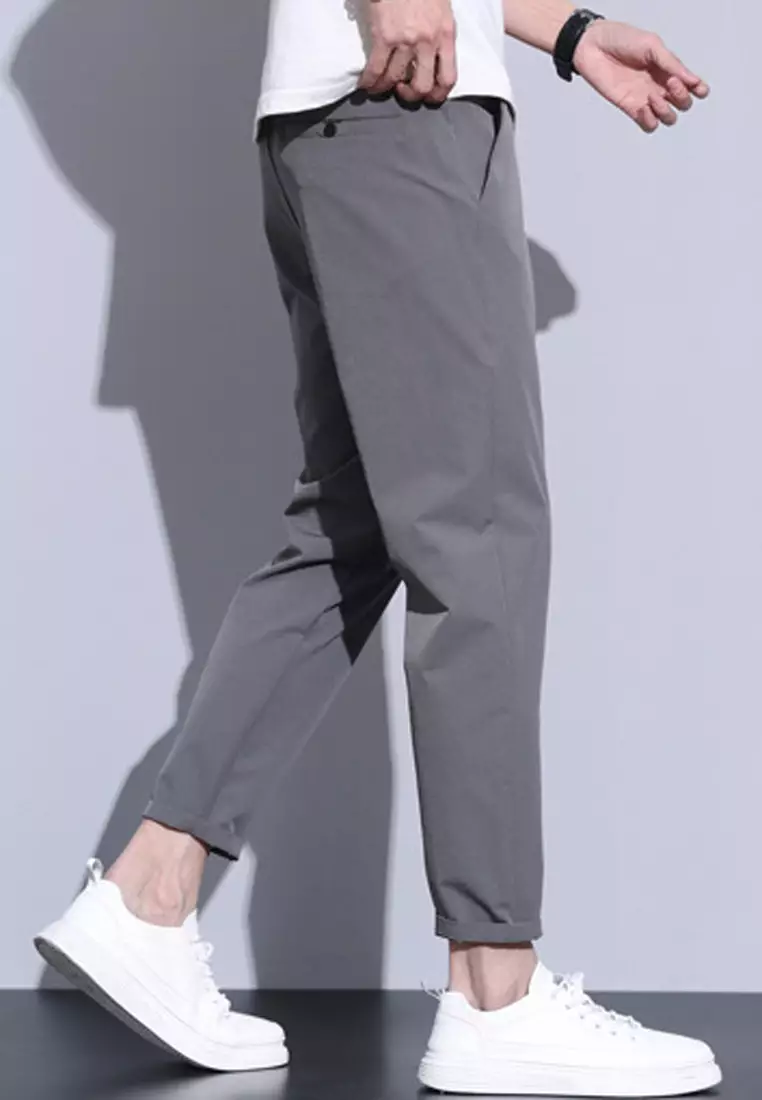 Elasticated Waist Ankle Pants